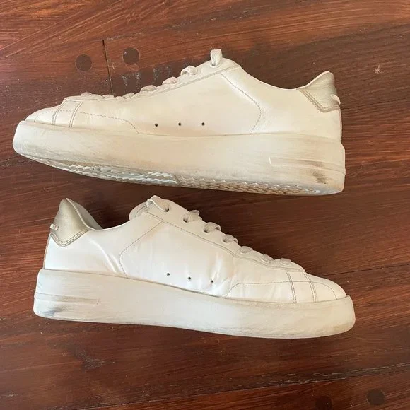 Golden Goose White Athletic Shoes - Picture 2 of 11